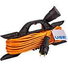Удлинитель USE ПВС 2200 Вт на рамке 20м с заземлением USE303-010